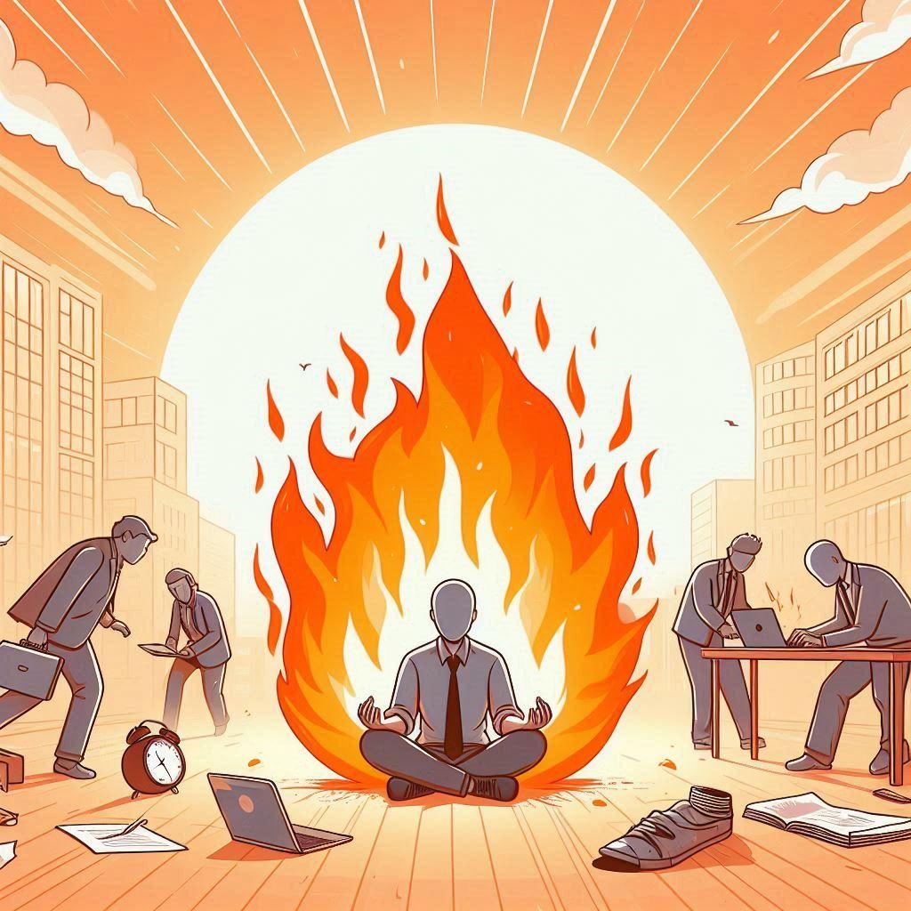🔥 Как справиться с выгоранием предпринимателя и восстановить мотивацию: 😓 Что такое выгорание и как его распознать
